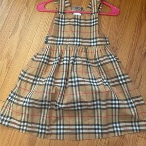 Plaid Pinafore Dress